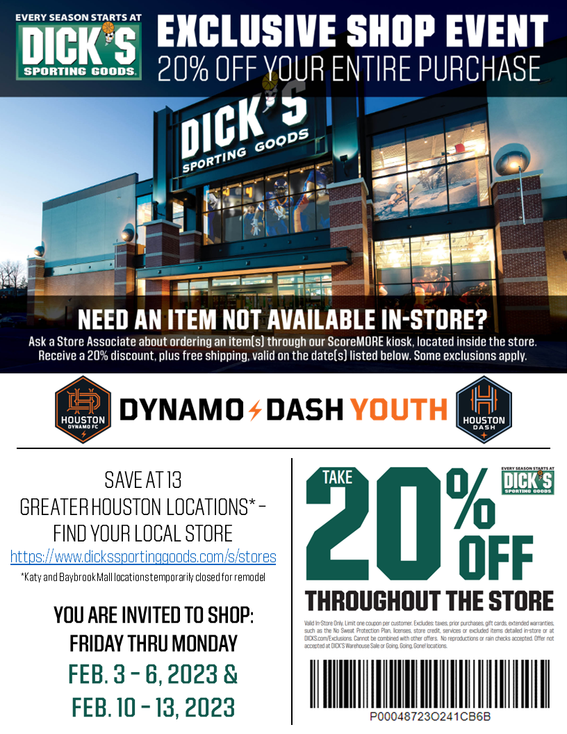 DICK S Sporting Goods Shop Weekends